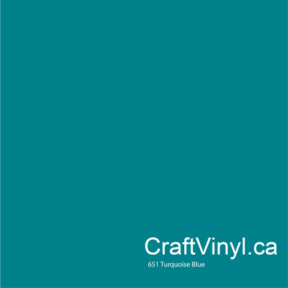 Oracal 651 Bleu Turquoise Brillant #066