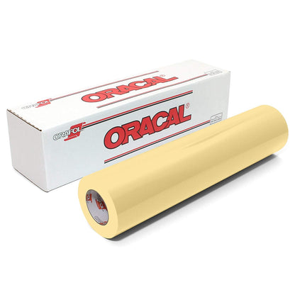 Vinyle Oracal 651 Brillant Crème #023