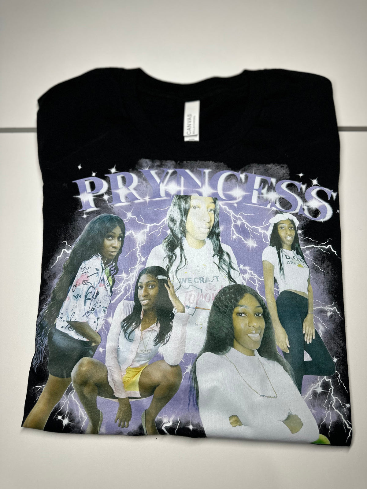T-shirt "Love Me" - Vêtement personnalisé avec photo et nom