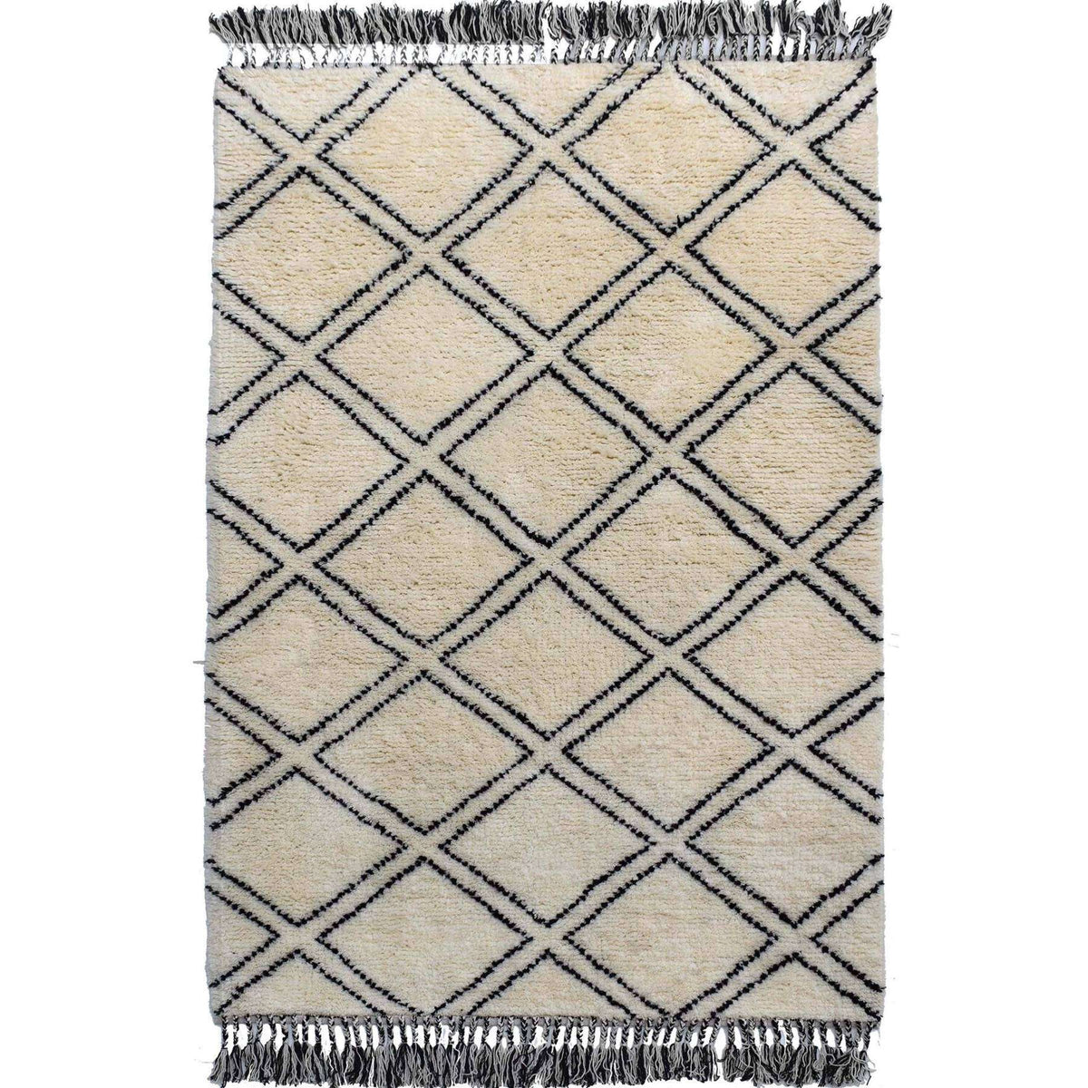 Tapis en Laine Tissée Juno 6x9