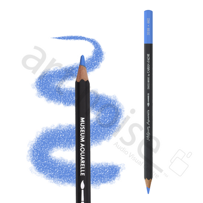 Caran d'Ache - Crayon Aquarelle Museum - Bleus et Verts