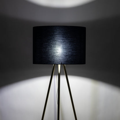 Lampadaire moderne UMBERTO noir (Déstockage)