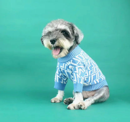 Furendi, pull bleu