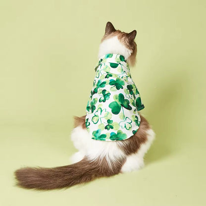 T-shirt pour chien de la Saint-Patrick – T-shirt festif pour animaux de compagnie