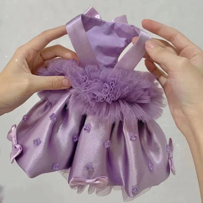 Robe pour chien | Robe pour chien nœud d'amour