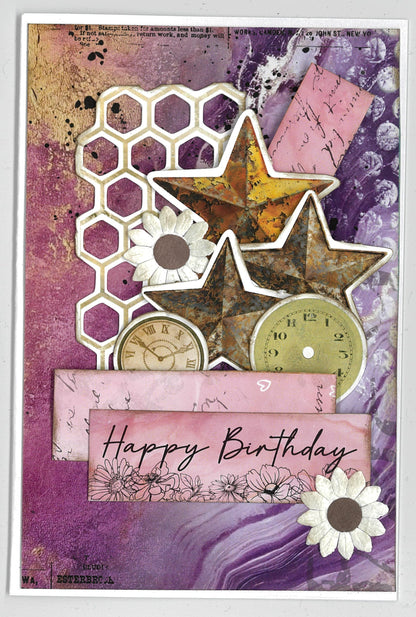 Pack de Cartes Texturées 6x4 Oh Texture 3Quarter Designs
