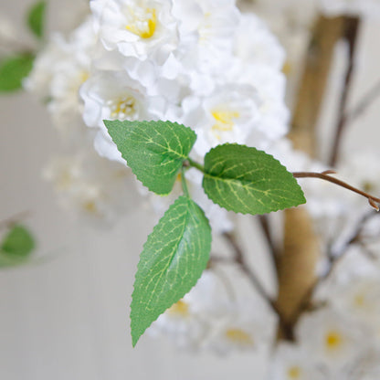 Arbre artificiel en fleurs en pot 2,4 m