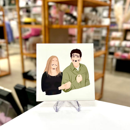 Sous-verre pop art Friends
