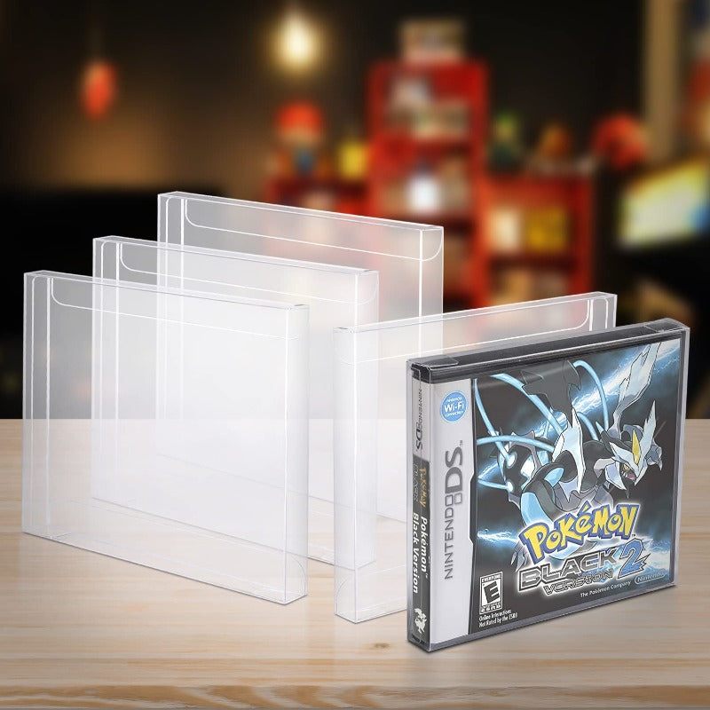 Protège-boîtiers EVORETRO PET pour Nintendo DS (boîte de jeu | NTSC) - Lot de 25