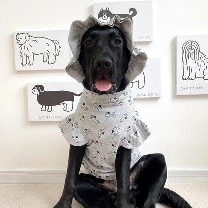 T-shirt Chien
