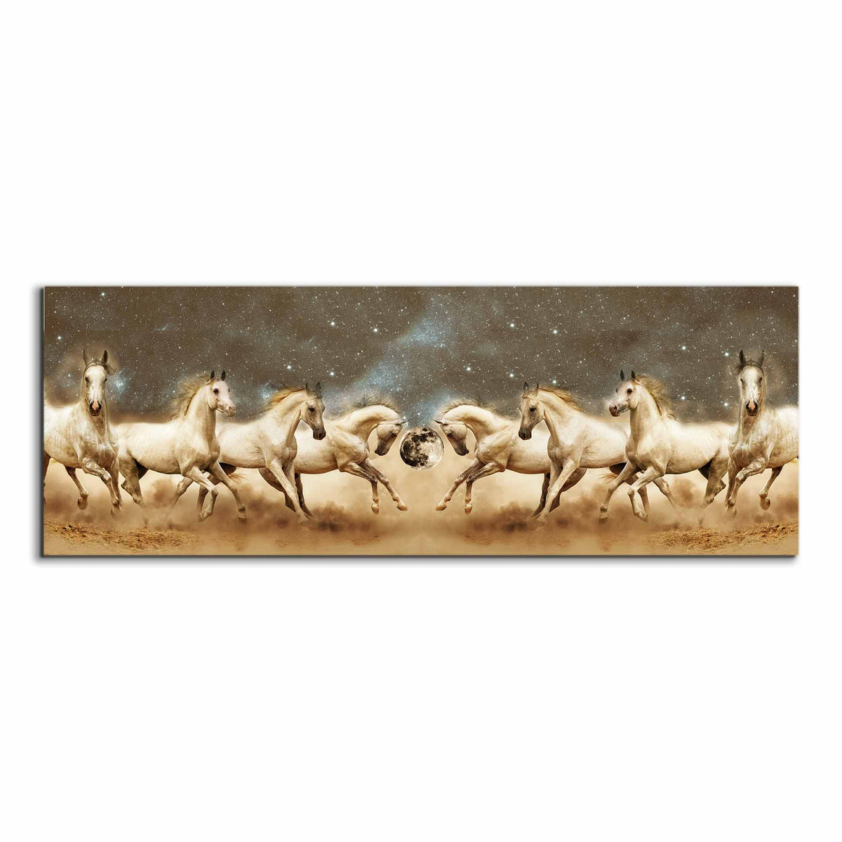 Genèse d'une Licorne Toile Cheval-Art Animalier-Vernis RVB