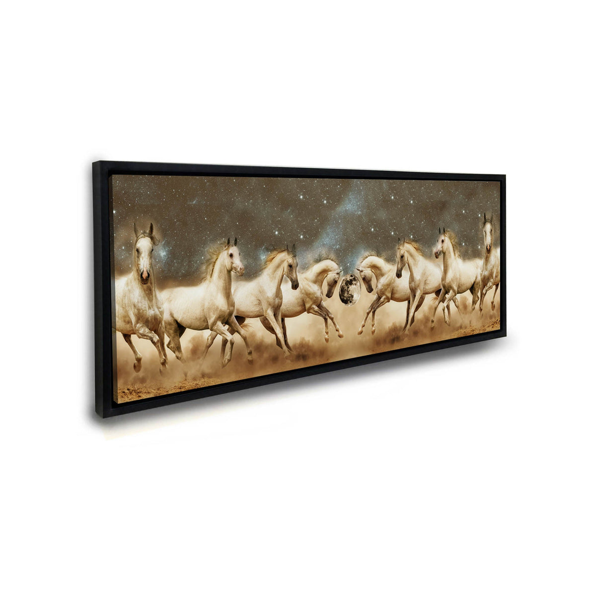 Genèse d'une Licorne Toile Cheval-Art Animalier-Vernis RVB