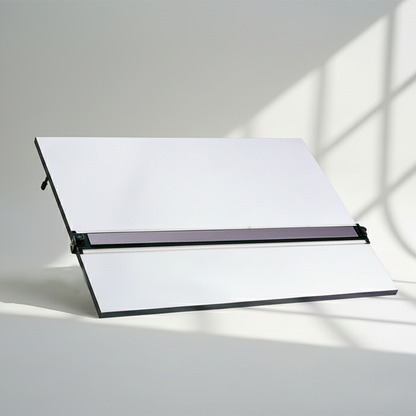 Portable Drafting Board with Parallel Edge