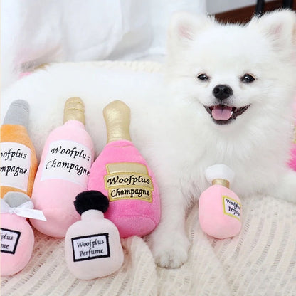 Jouets Champagne Doggie – Jouets en peluche pour chiens