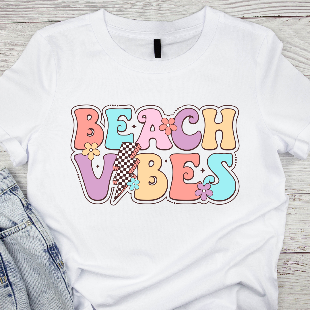 Transferts UV DTF/DTF Ambiance Plage