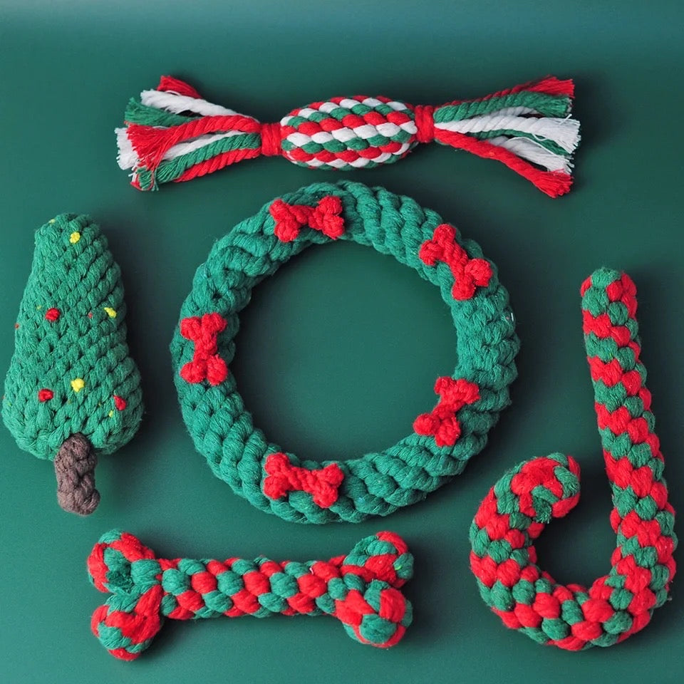 Merry Playtime Christmas Dog Toy Collection | Holiday Plush Toys