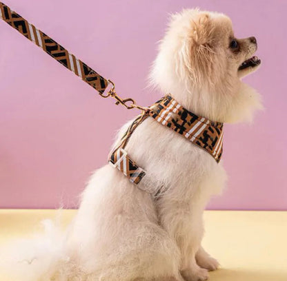 Furendi Dog Harness and Leash Set | Dog Walking Outfit