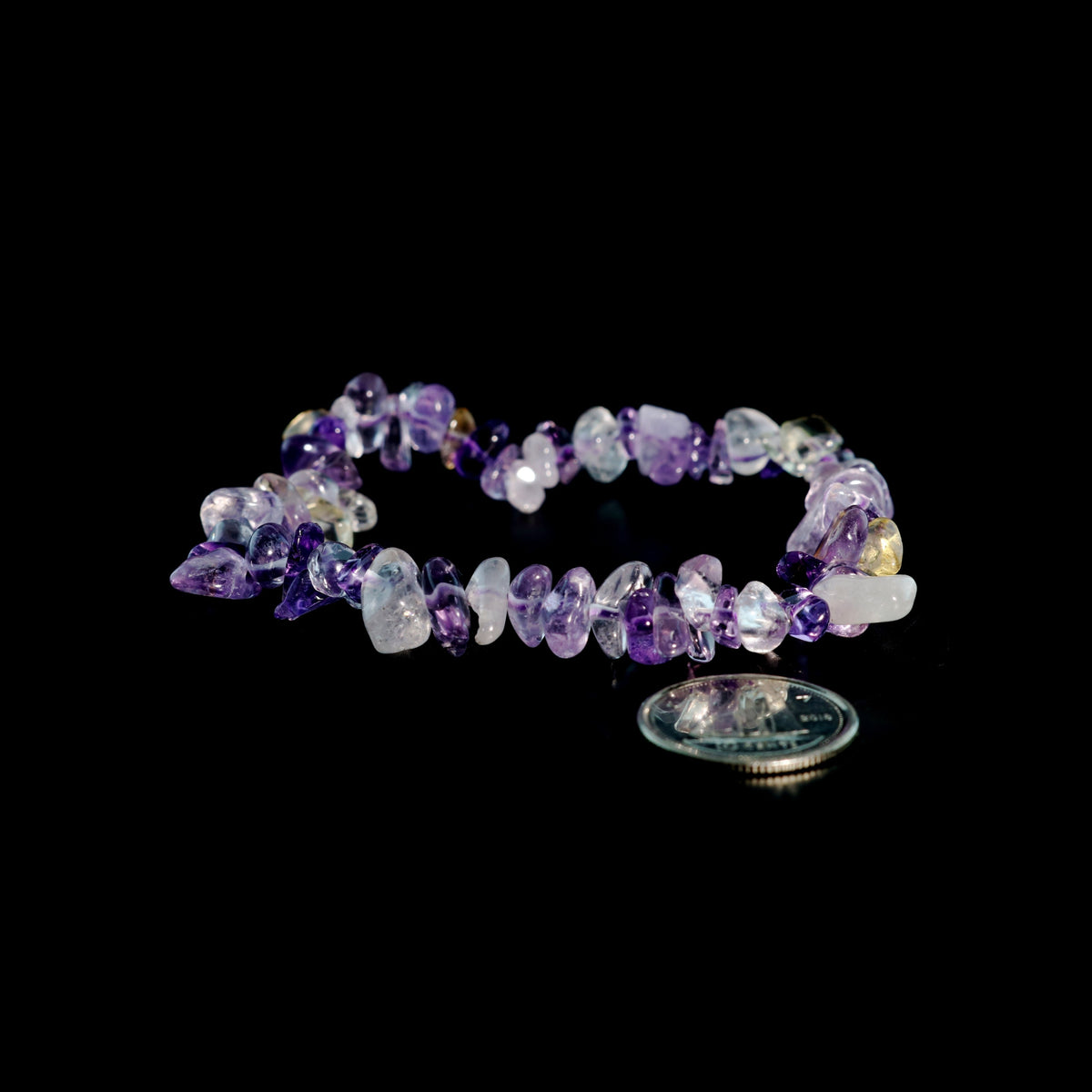 Ametrine Chip Bracelet
