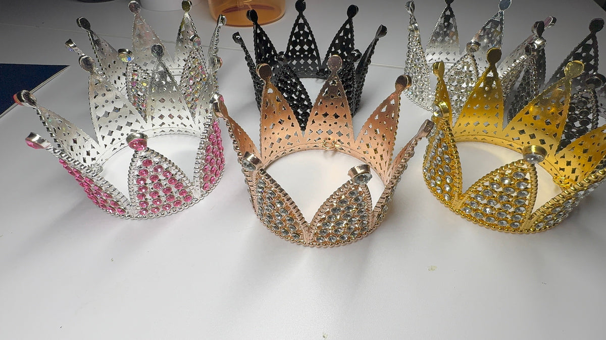 Gobelet Couronne - Décoration Strass Scintillante