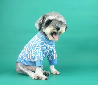 Furendi, pull bleu