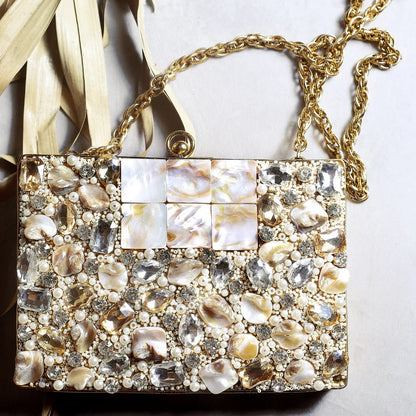 Pochette LYLA dorée