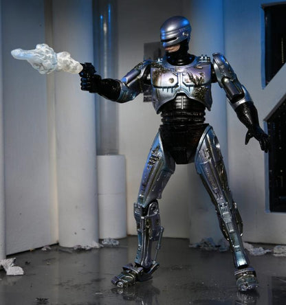 NECA - Ultimate Battle Damaged RoboCop with Chair