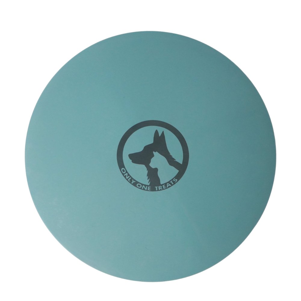 Tapis à lécher en silicone de 20 cm - Bleu