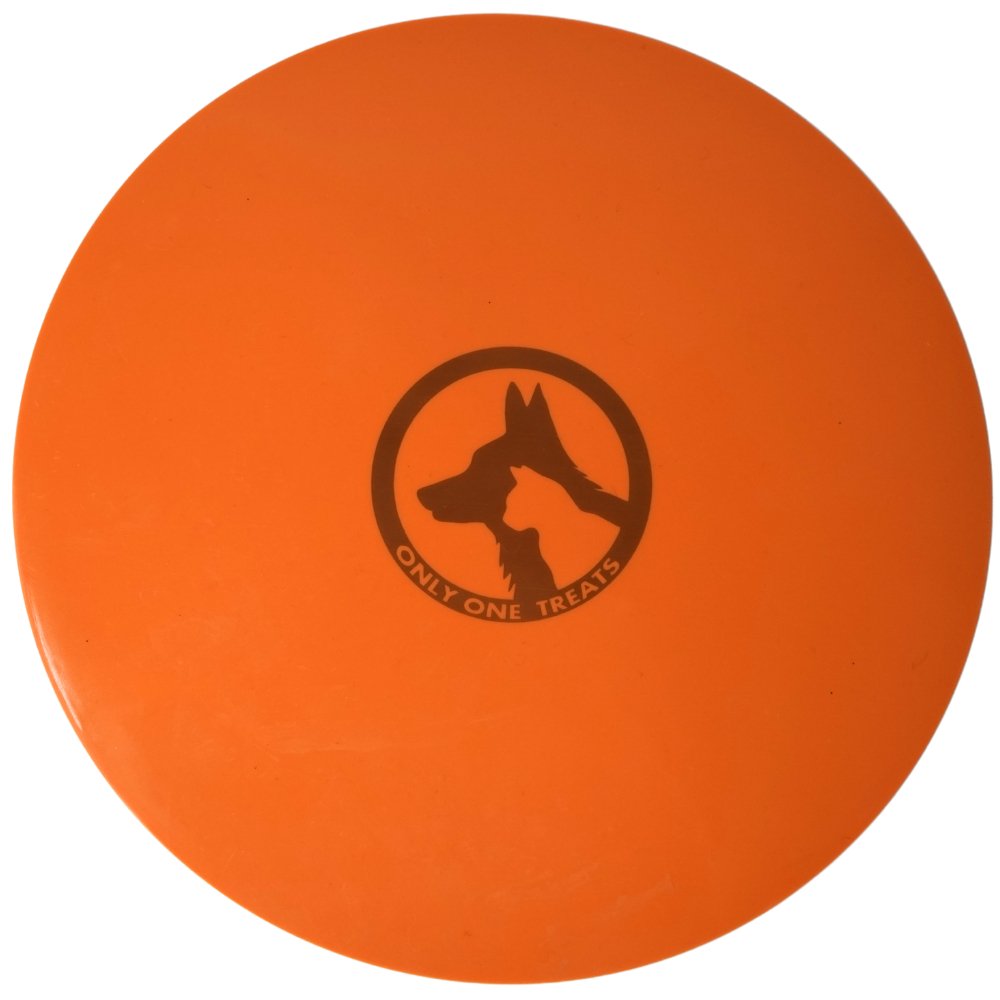 Tapis à lécher en silicone 8" - Orange