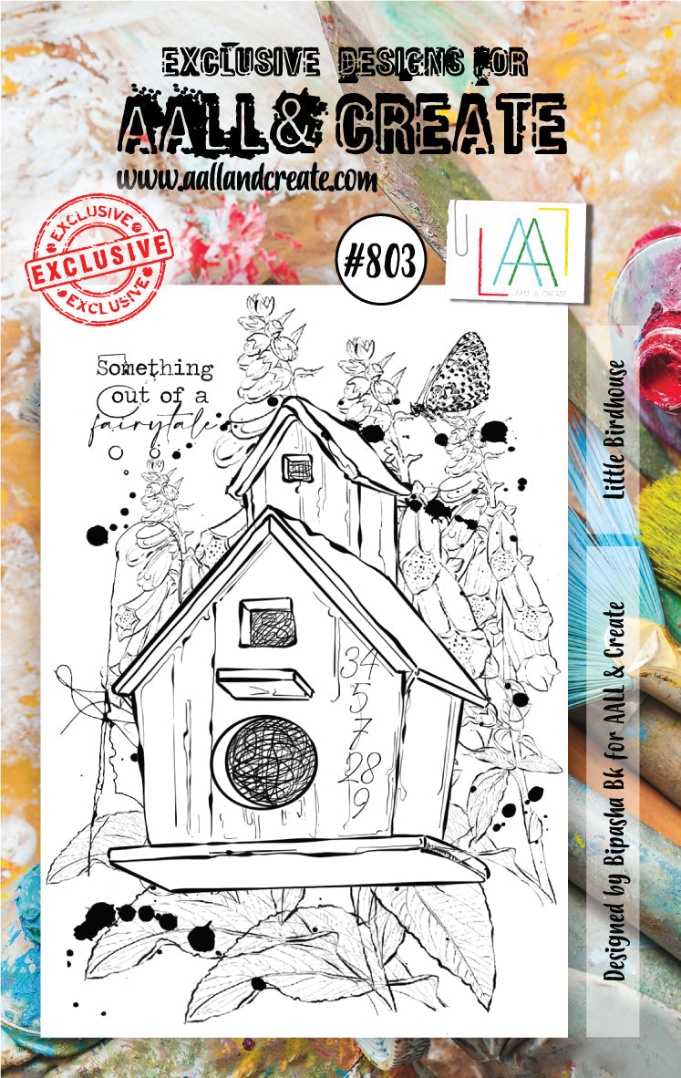 AALL and Create Lot de Tampons - 803 - Petite Nichoir