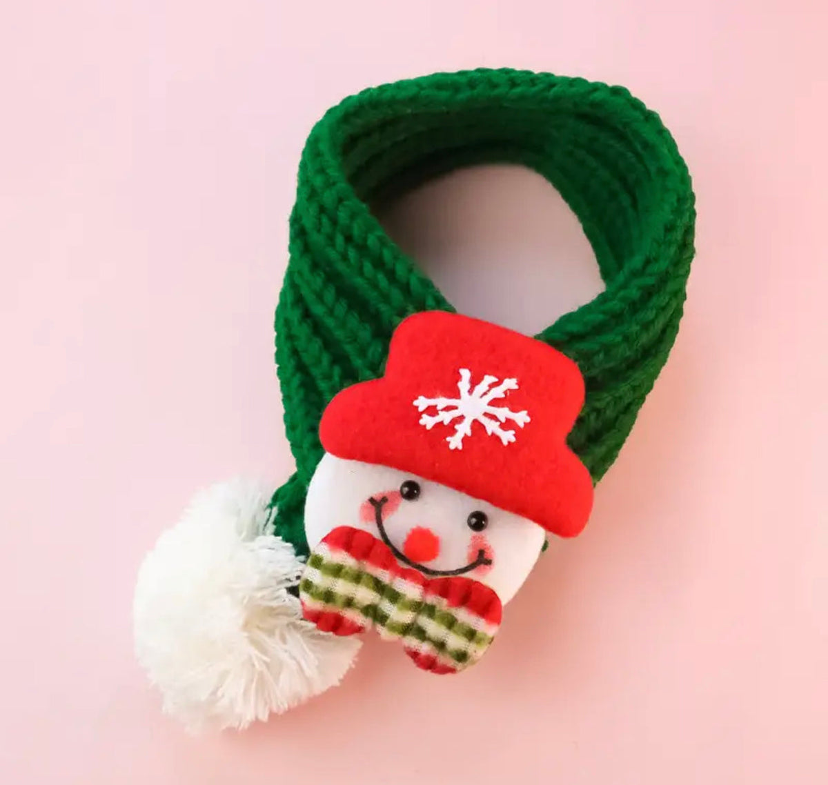 Écharpe de Noël pour chien Ho Ho Ho | Accessoire d'hiver de Noël