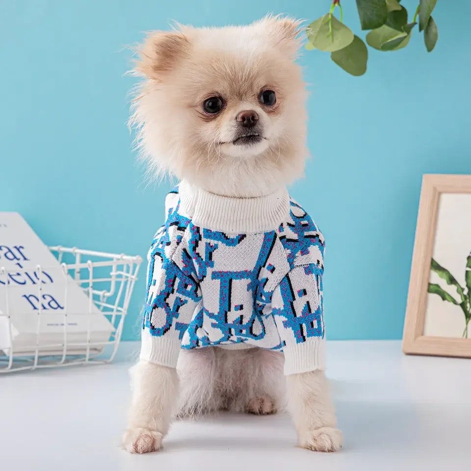 Pull en maille douillet Samantha pour chien | Pull pour chien de tous les jours