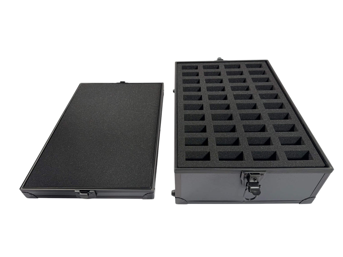 80-Slot EVORETRO Miniature Storage Case with Customizable Foam