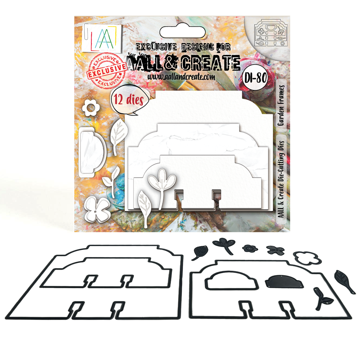 AALL and Create - Pochoir de découpe - Cadres de Jardin