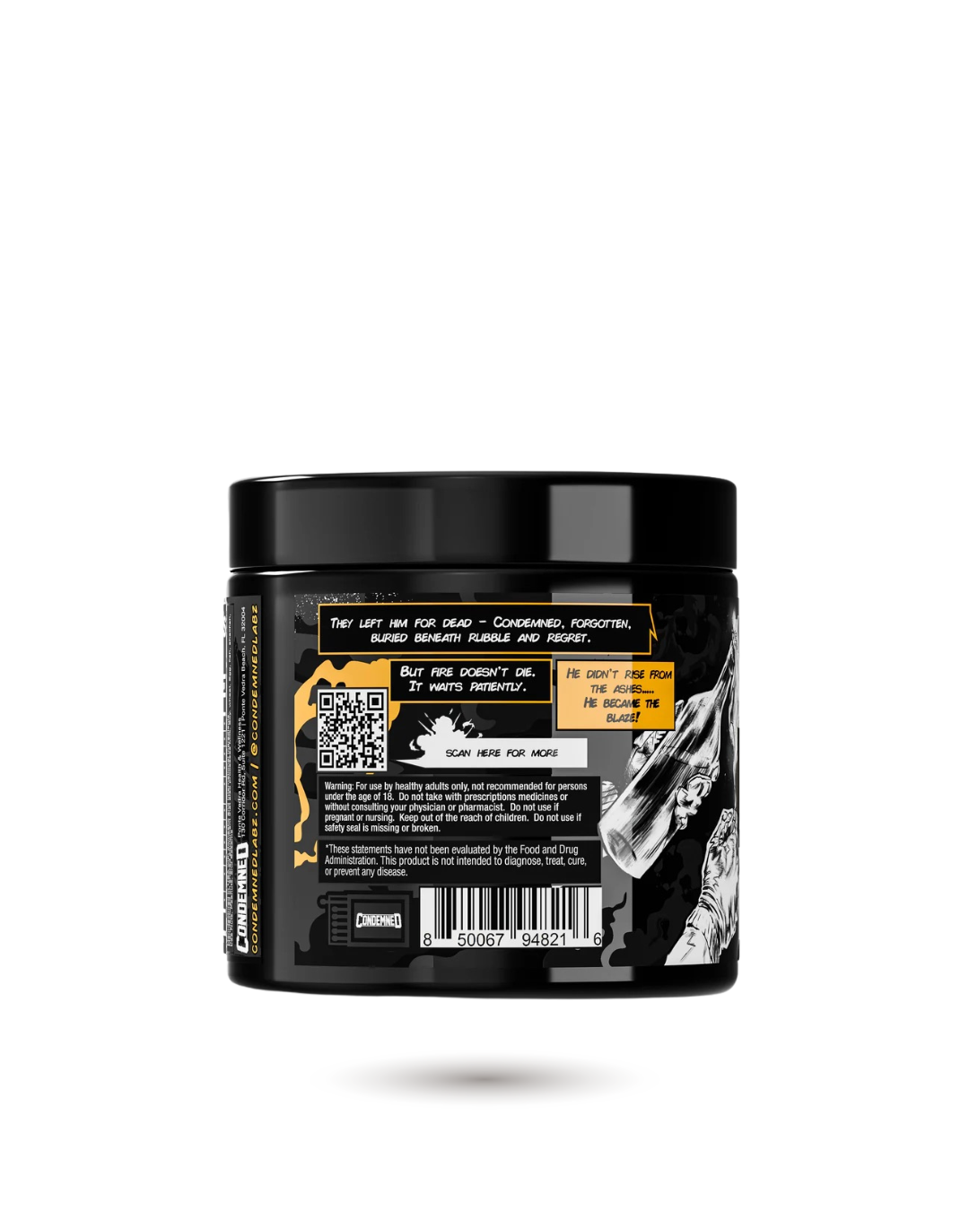 Condemned Arsynist Burn Powder - Orange Blaze