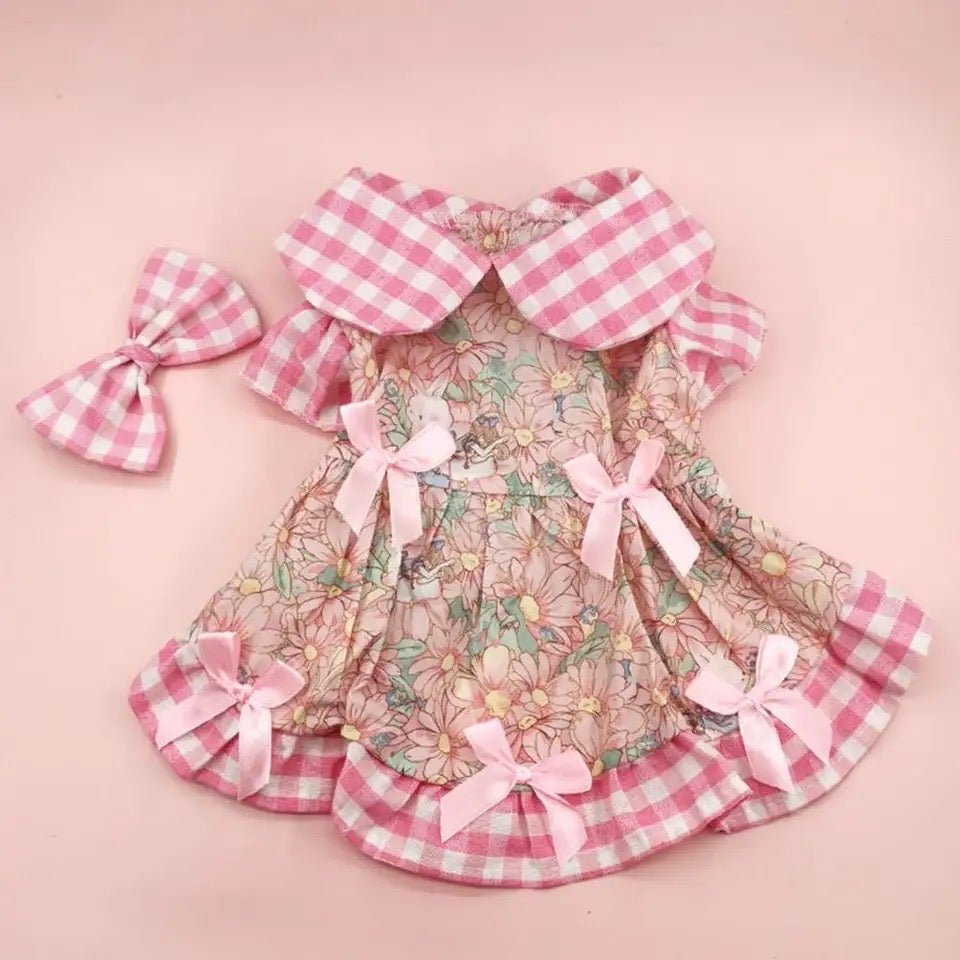 Ensemble robe bébé fille