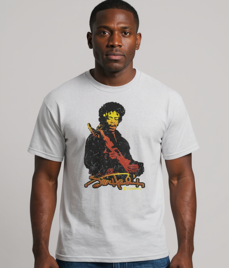JImi Hendrix Sunset Grey T-Shirt