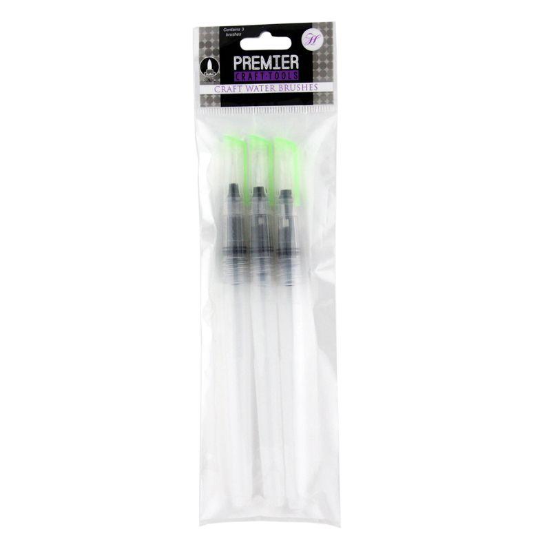 Premier Craft Tools - Lot de 3 pinceaux à réservoir d'eau