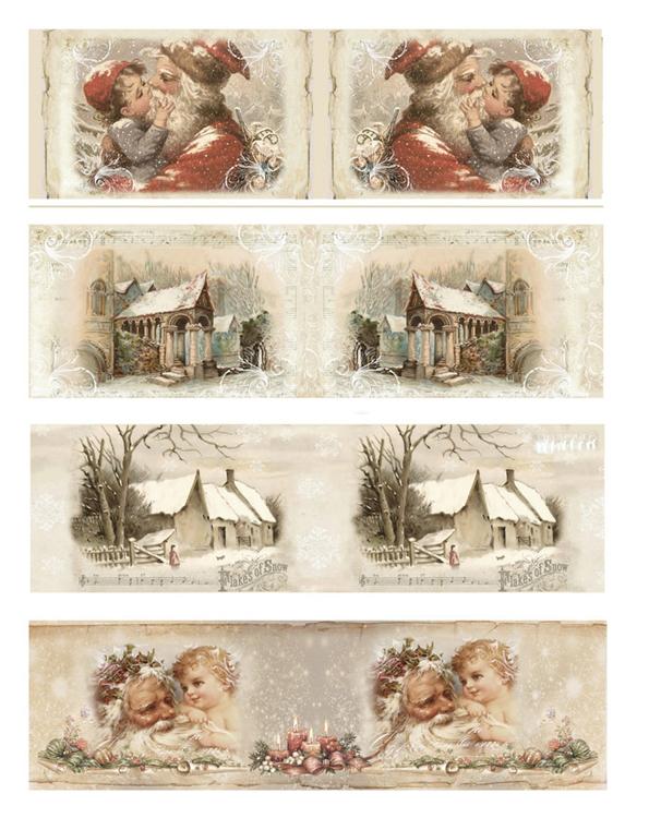 Manchons rétractables Reddy Noël nostalgique 4 Tailles