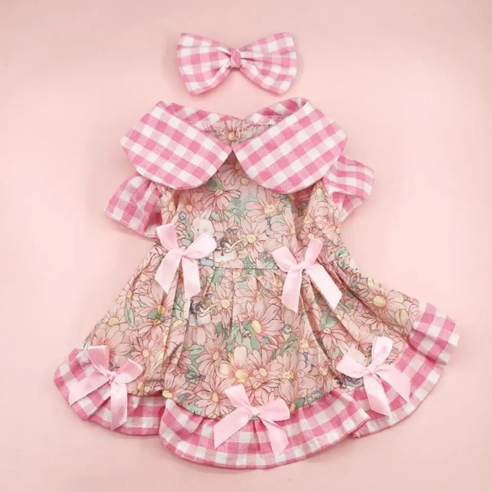 Ensemble robe bébé fille