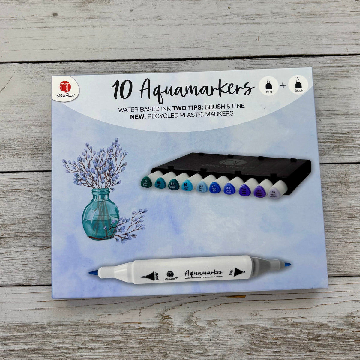 Decotime Aquamarkers - Sky Hues