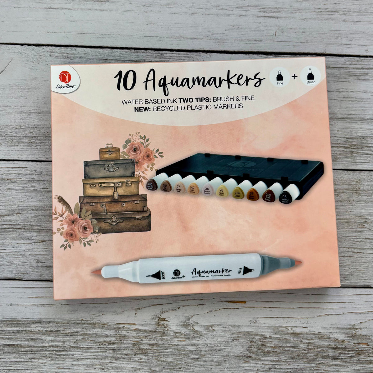 Decotime Aquamarkers - Earth Tones