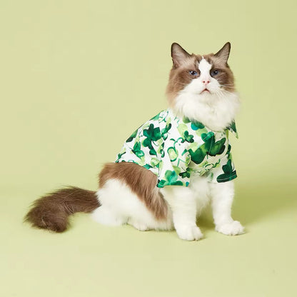 T-shirt pour chien de la Saint-Patrick – T-shirt festif pour animaux de compagnie