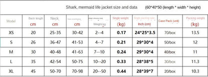 Gilet de sauvetage pour requins