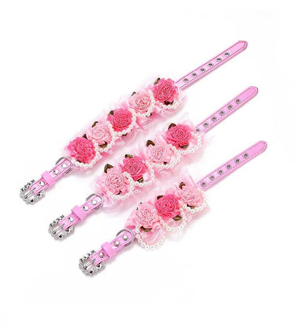 Collier pour chien Rosey Pearl | Collier élégant