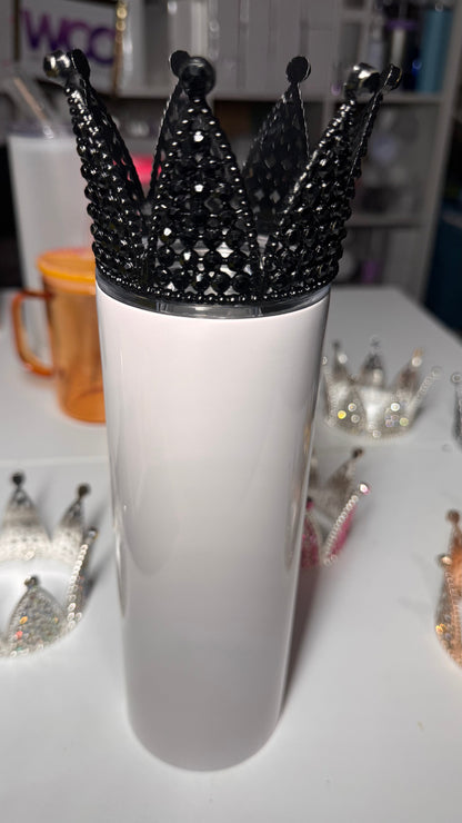 Gobelet Couronne - Décoration Strass Scintillante