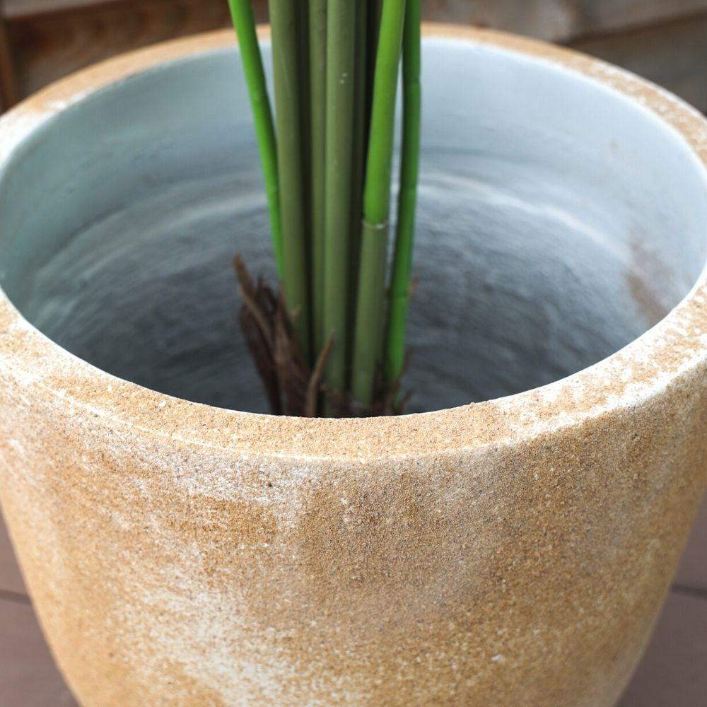 Pot de fleurs Trevi en ciment (plusieurs tailles)
