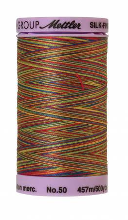 Fil de coton varié Mettler Silk-Finish 50 wt 500 yd/457 m Prime Kids
