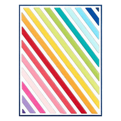 Matrices de découpe gravées pour fond Super Stripes