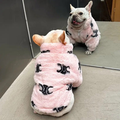 Celina Cozy Fleece Dog Sweater | Soft Winter Dog Clothing
