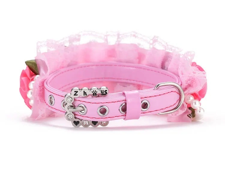 Collier pour chien Rosey Pearl | Collier élégant